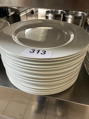 15 St�ck Gastroteller flach 31 cm Durchmesser