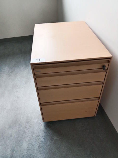 Bene Rollcontainer, ca. 43 x 60 x 60 cm?d=2026-10-30 09:27:04