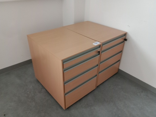 2 Stk. Hali Rollcontainer, ca. 43 x 60 x 55 cm?d=2026-10-30 09:53:31