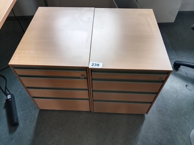 2 Stk. Hali Rollcontainer, ca. 43 x 60 x 55 cm?d=2026-10-30 09:53:31