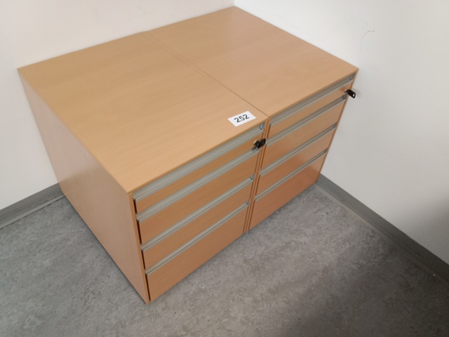2 Stk. Hali Rollcontainer, ca. 43 x 60 x 55 cm?d=2026-10-30 09:53:15