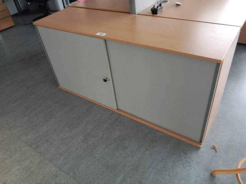 Aktenschrank ca. 160 x 80 cm, 2 OH