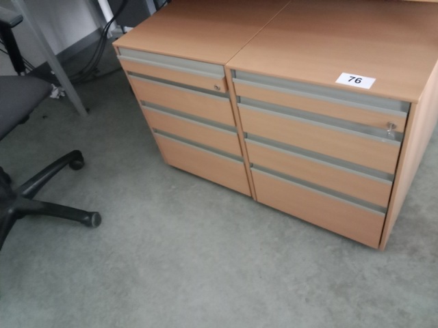 2 Stk. Hali Rollcontainer, ca. 43 x 60 x 55 cm?d=2026-10-30 09:46:32