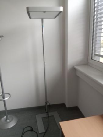 Bürostehleuchte Waldmann, Höhe 190 cm Bürostehleuchte Waldmann, Höhe 190 cm