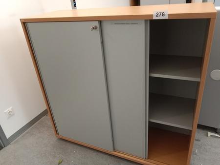 Hali Aktenschrank, 3 Ordnerhöhen, ca. 120 x 45 x 110 cm Hali Aktenschrank, 3 Ordnerhöhen, ca. 120 x 45 x 110 cm