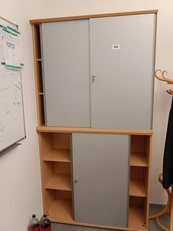 Aktenschrank-Kombination B 120, H ca. 220 cm, 6 Ordnerhöhen Aktenschrank-Kombination B 120, H ca. 220 cm, 6 Ordnerhöhen