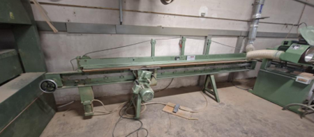 Langzauner Furniersäge / Füge- und Plattensäge LZ 4, Fabr.Nr.: 8 1574 / Bj.:1986 Langzauner Furniersäge / Füge- und Plattensäge LZ 4, Fabr.Nr.: 8 1574 / Bj.:1986