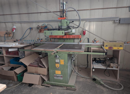 Ayen LBM 32=23 Lochreihenbohrmaschine, Maschinen Nr.: 9119836 / Bj.: 1991 Ayen LBM 32=23 Lochreihenbohrmaschine, Maschinen Nr.: 9119836 / Bj.: 1991