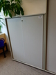 AS - Aktenschrank mit 4 Ordnerhöhen mit Schiebetüre ca.120x153 cm AS - Aktenschrank mit 4 Ordnerhöhen mit Schiebetüre ca.120x153 cm