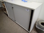 Schiebetürschrank 2 Ordnerhöhen ca. 120x78 cm Schiebetürschrank 2 Ordnerhöhen ca. 120x78 cm