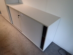 ND-Aktenschrank mit Schiebetüren 2 Ordnerhöhen ca. 160x78 cm ND-Aktenschrank mit Schiebetüren 2 Ordnerhöhen ca. 160x78 cm