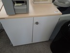 Schiebetürschrank 2 Ordnerhöhen ca. 120x80 cm Schiebetürschrank 2 Ordnerhöhen ca. 120x80 cm
