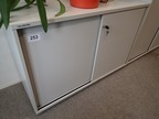 Schiebetürschrank 2 Ordnerhöhen ca. 120x78 cm Schiebetürschrank 2 Ordnerhöhen ca. 120x78 cm