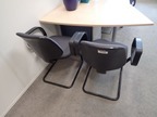 2 Stück Besucherstühle 2 Stück Besucherstühle