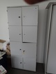Handtaschenschrank mit 8 Fächern versperrbar ca. 80x190 cm grau Handtaschenschrank mit 8 Fächern versperrbar ca. 80x190 cm grau