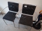 2 Stück Besucherstühle 2 Stück Besucherstühle