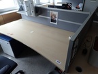 2 Stk. Schreibtische mit Mittelwand je ca. 200x100 ( 90 ) cm 2 Stk. Schreibtische mit Mittelwand je ca. 200x100 ( 90 ) cm