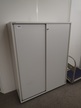 AS - Aktenschrank mit 4 Ordnerhöhen mit Schiebetüre ca.120x153 cm AS - Aktenschrank mit 4 Ordnerhöhen mit Schiebetüre ca.120x153 cm