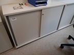 Schiebetürschrank 2 Ordnerhöhen ca. 120x78 cm Schiebetürschrank 2 Ordnerhöhen ca. 120x78 cm