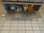 Edelstahl-Ablagetisch passend zu Pos 76 ca. 117 x 75 x 147 cm Edelstahl-Ablagetisch passend zu Pos 76 ca. 117 x 75 x 147 cm