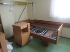Pflegebett + Nachtkästchen Pflegebett + Nachtkästchen