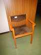 ca. 30 Stk. Stapelstühle mit Stoffbezug in Holz ca. 30 Stk. Stapelstühle mit Stoffbezug in Holz
